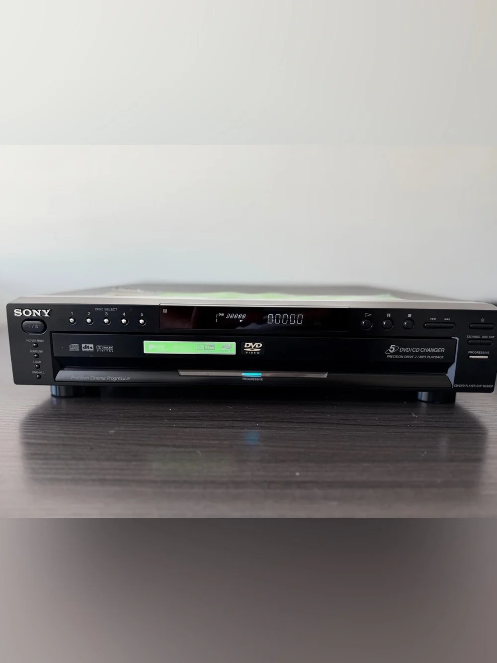 Sony DVP-NC665P 5-Disc DVD CD Changer Player Progressive TESTED / NO REMOTE
